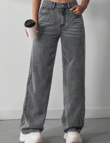Jeans Shein, gri