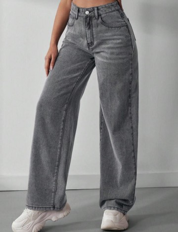Jeans Shein, gri