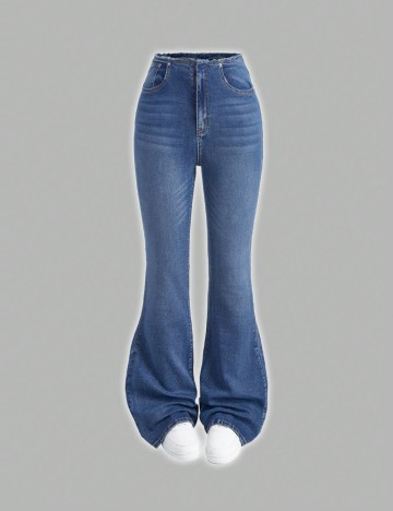 Jeans Shein, albastru