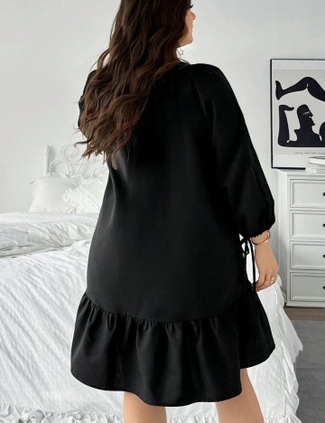 Rochie mini Shein Curve+, negru