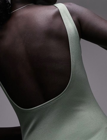 Costum de baie întreg Topshop, verde