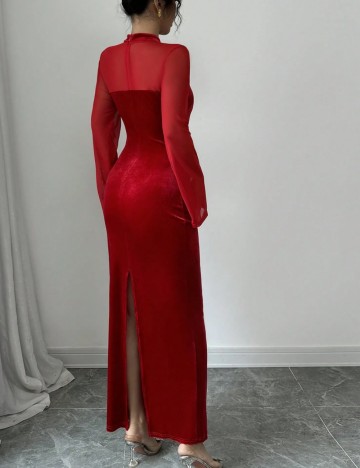 Rochie maxi Shein, roșu