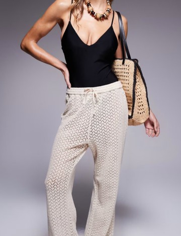 Costum de baie întreg ASOS, negru
