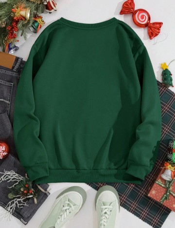 Bluză Shein Curve+, verde