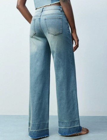 Jeans Shein, albastru
