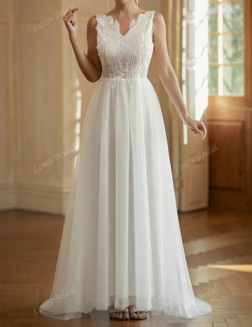 Rochie de ocazie și bridal Shein, alb