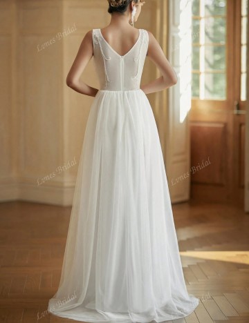 Rochie de ocazie și bridal Shein, alb