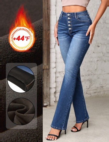 Jeans Shein, albastru