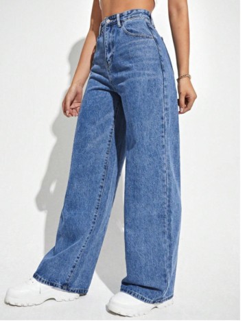 Jeans Shein, albastru