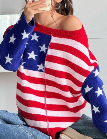 Pulover Shein, mix culori