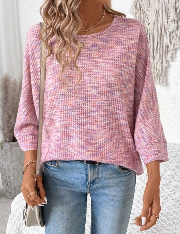 Bluză Shein Emery Rose, roz