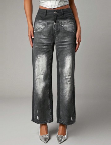 Jeans Shein, gri