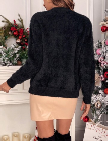 Pulover Shein, negru