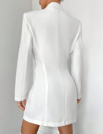 Rochie Tip Sacou Shein, alb
