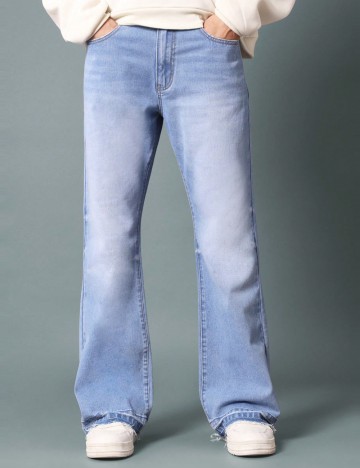 Jeans Shein SUMWON, albastru
