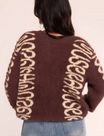 Cardigan Shein MUSERA, maro