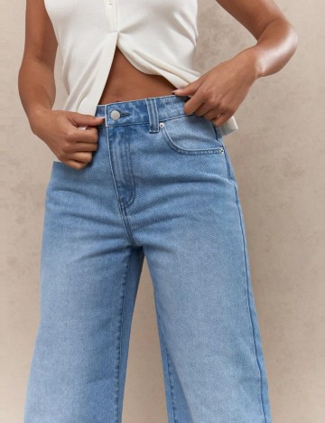 Jeans Shein Missguided, albastru