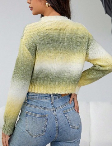 Cardigan Shein, mix culori