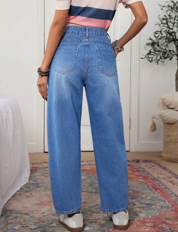 Jeans Shein, albastru