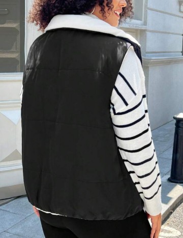 Vestă reversibilă Shein Curve+, mix culori