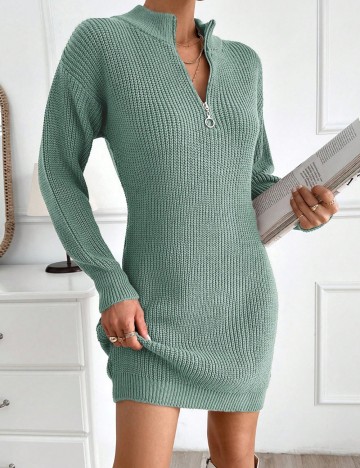 Rochie mini Shein, verde