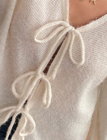 Cardigan Shein, crem