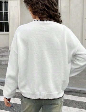 Pulover Shein, crem