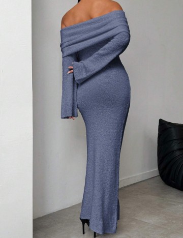 Rochie maxi Shein, albastru