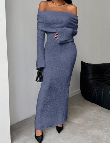 Rochie maxi Shein, albastru