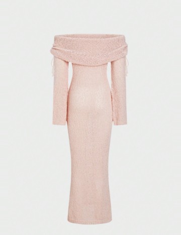 Rochie midi Shein, roz