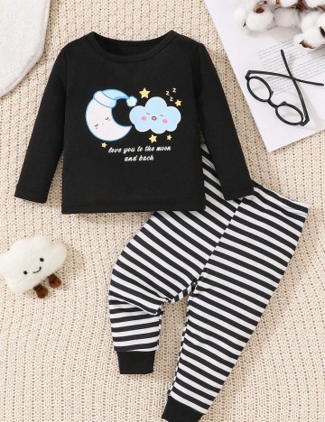 Compleu pijamale Shein, mix culori