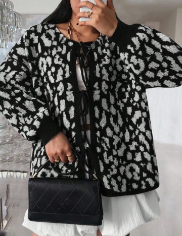 Cardigan Shein, mix culori