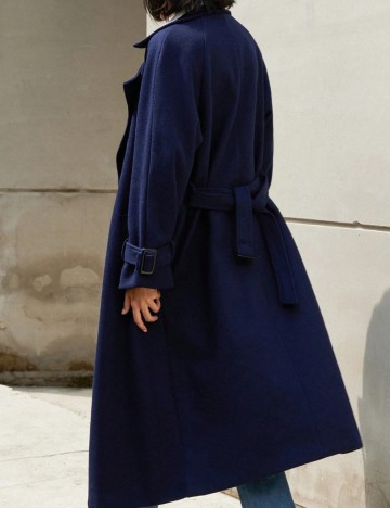 Palton Shein, albastru