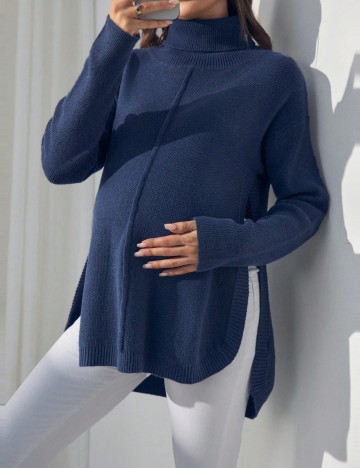 Pulover Shein, bleumarin