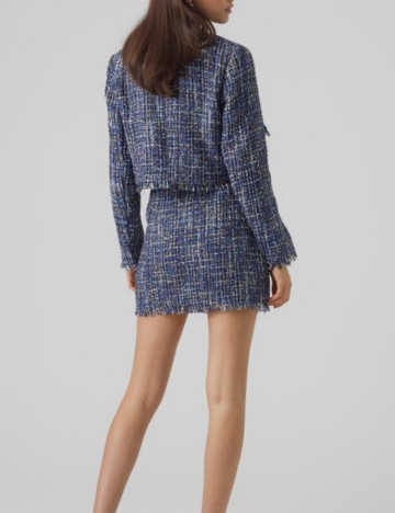 Fustă mini Vero Moda, albastru