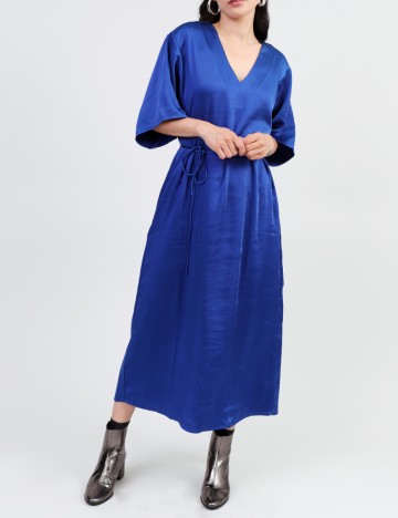 Rochie midi Vero Moda, albastru
