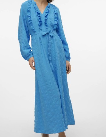 Rochie maxi Vero Moda, albastru