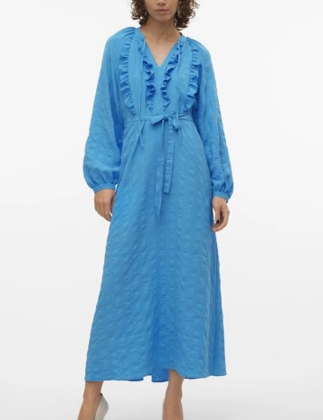 Rochie maxi Vero Moda, albastru