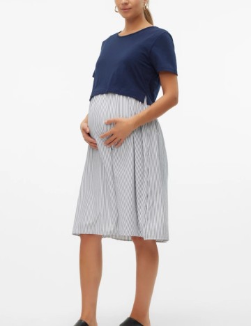 Rochie mini Mamalicious, mix culori