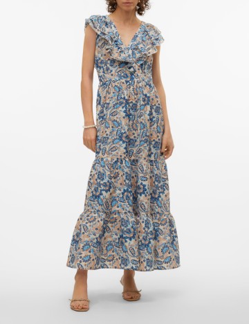 Rochie maxi Vero Moda, mix culori