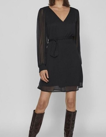 Rochie mini Vila, negru