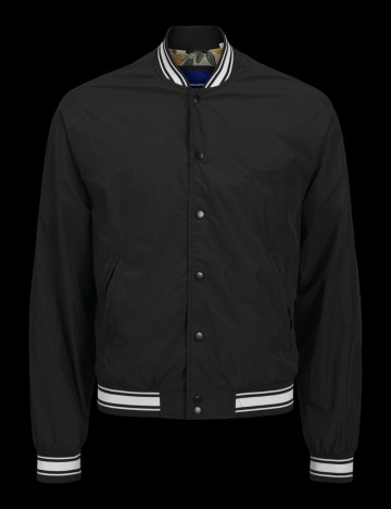 Jachetă Jack & Jones, negru