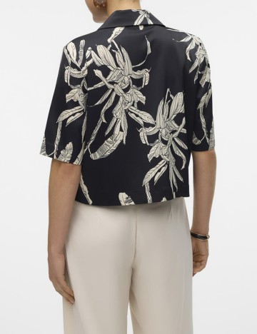 Cămașă cu mânecă scurtă AWARE by VERO MODA, mix culori