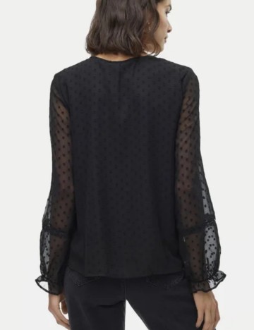 Cămașă Vero Moda, negru