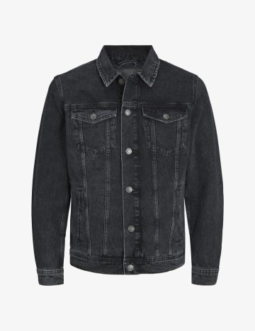 Jachetă De Blugi Jack & Jones, negru
