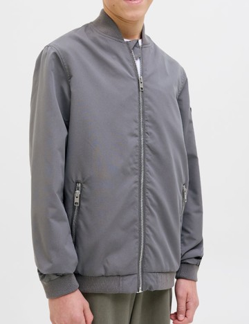 Jachetă Jack & Jones, gri