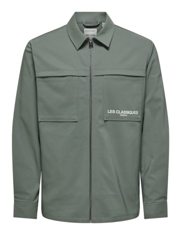 Jachetă Only & Sons, verde