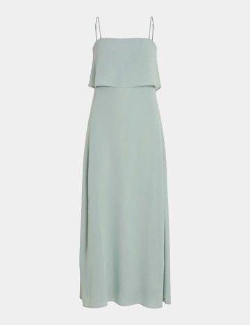 Rochie maxi Vila, verde
