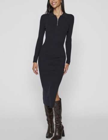 Rochie maxi Vila, negru