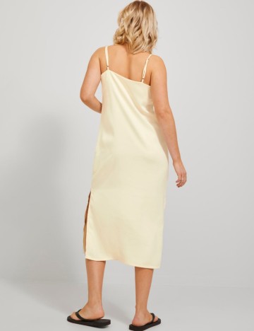 Rochie maxi JJXX, crem